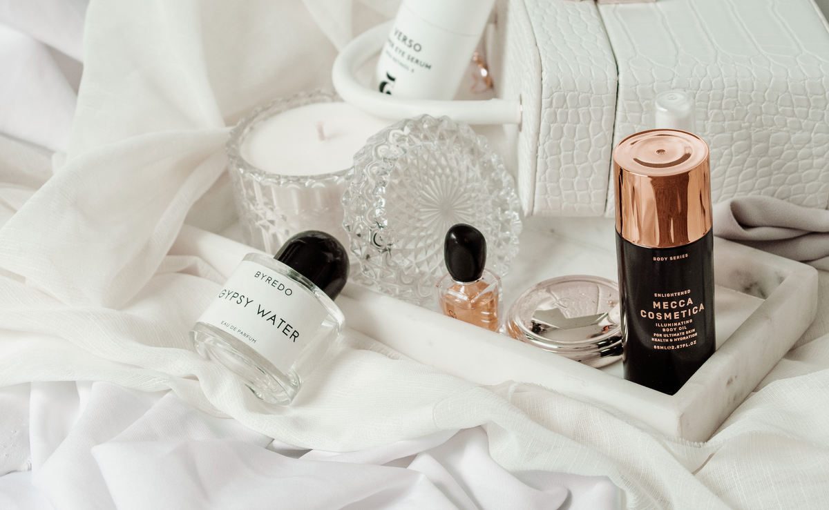 Byredo perfume, Mecca cosmetica, makeup